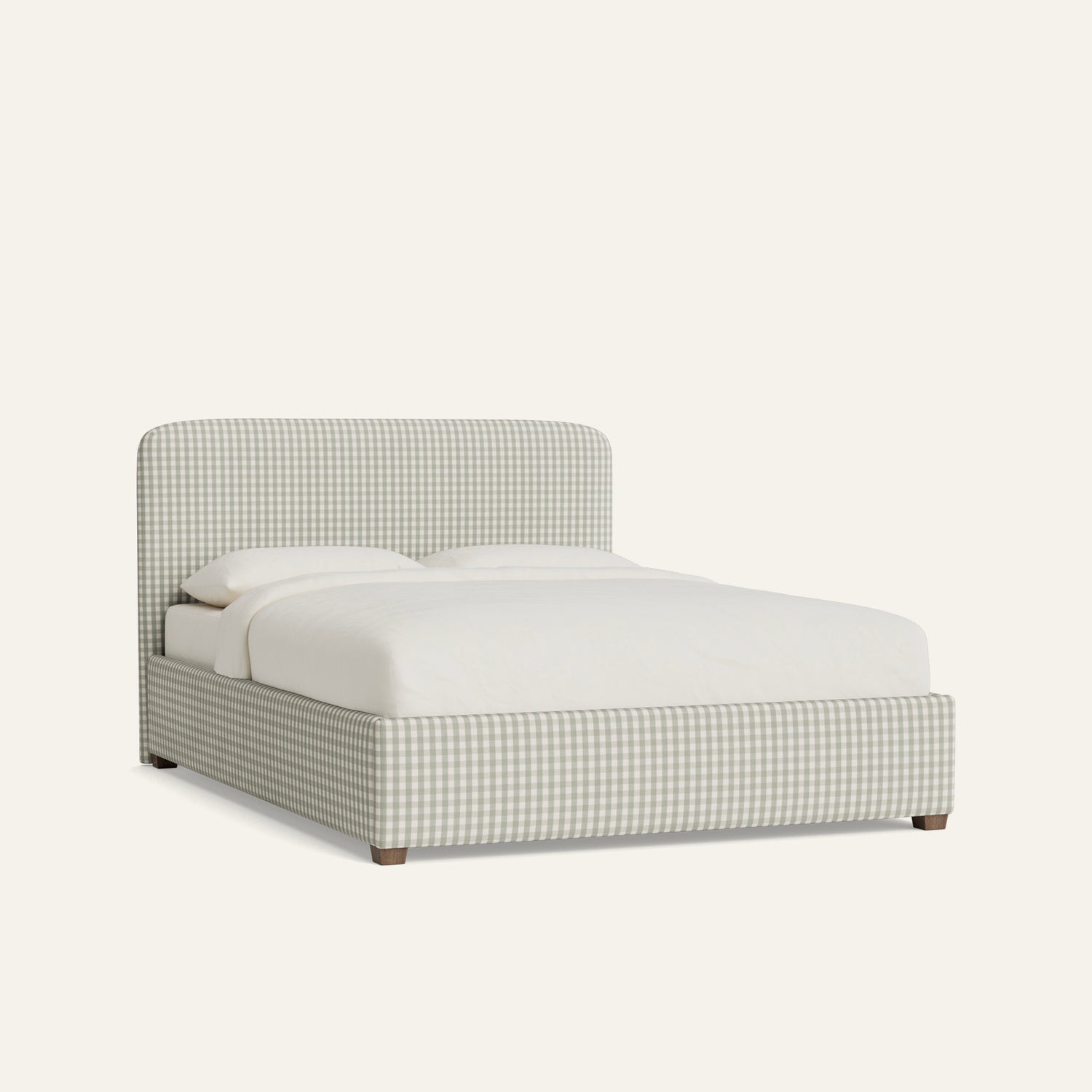 FEATURED: Shown in Queen / Tapered Legs / Smoke