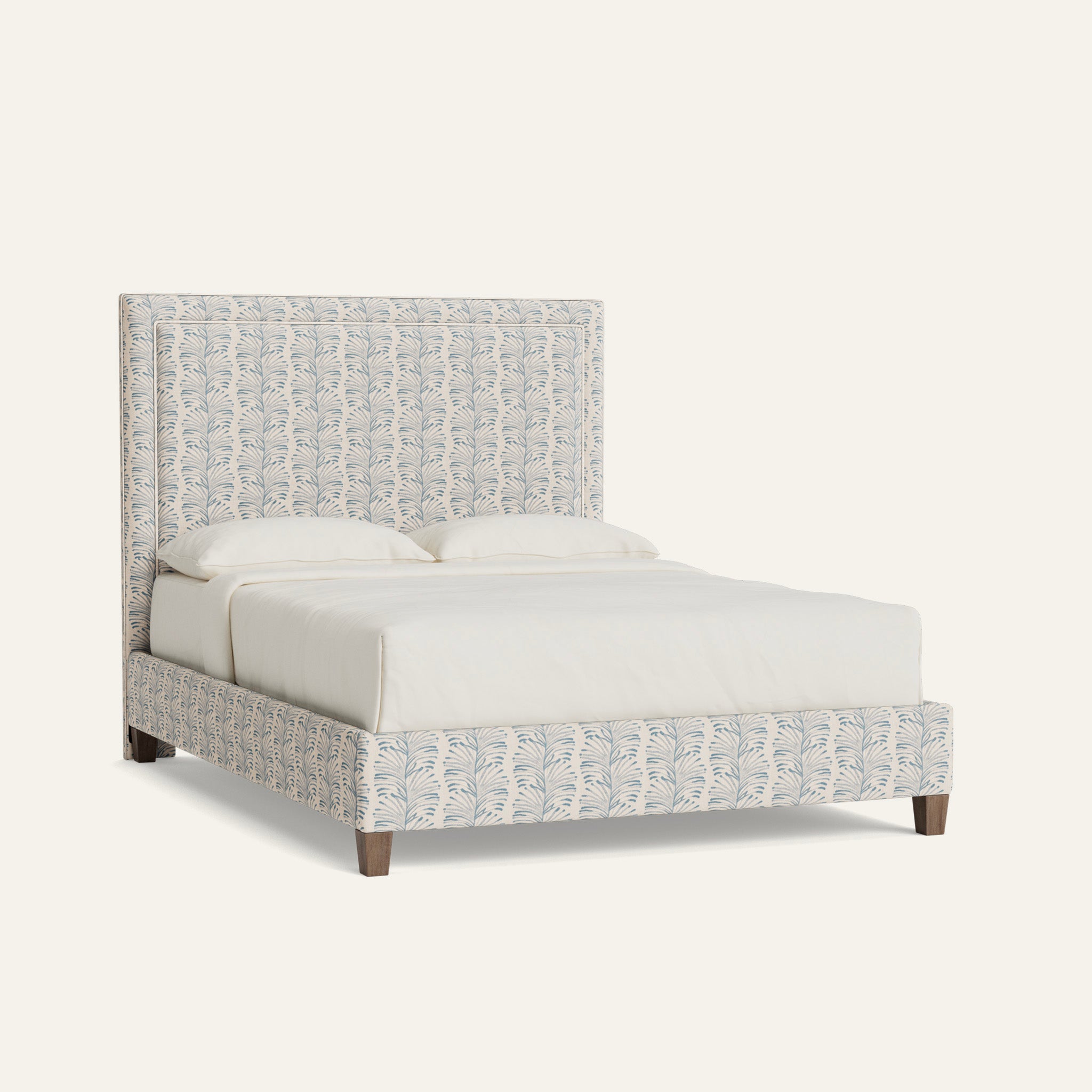 FEATURED: 11" Rails / Smoke / 4" Channel / Sky Velvet Welt