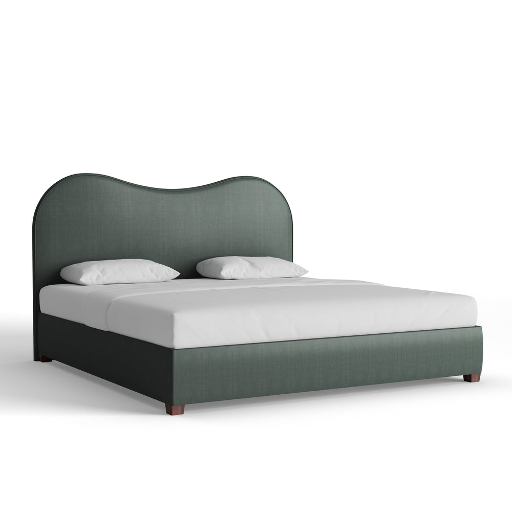 King baltic velvet custom on white background