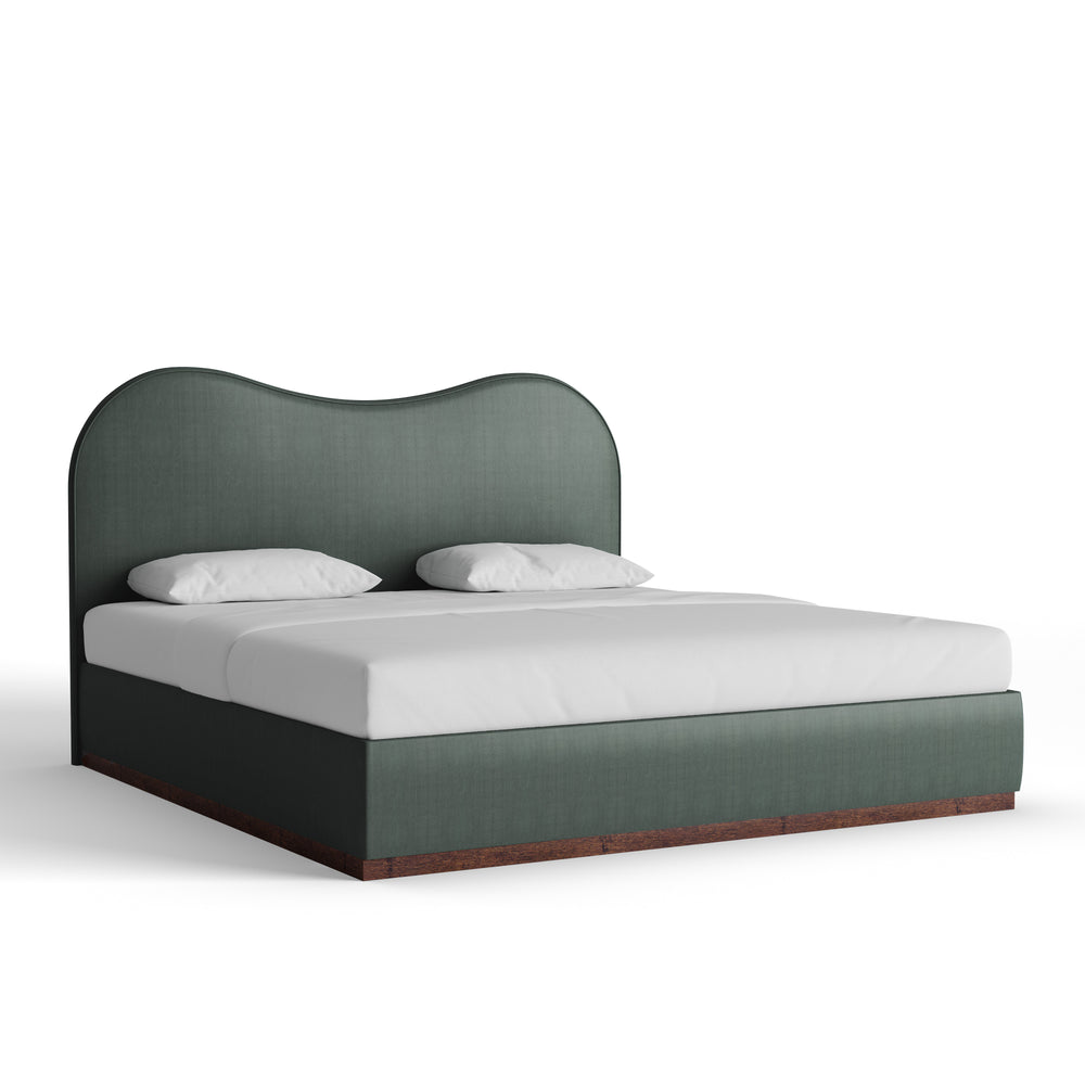 King baltic velvet custom on white background