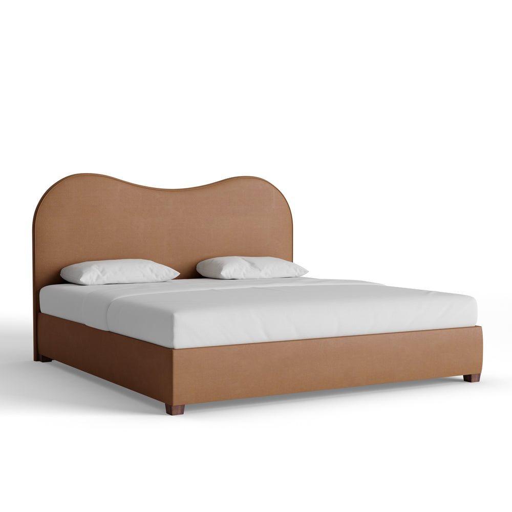 King honey velvet custom on white background