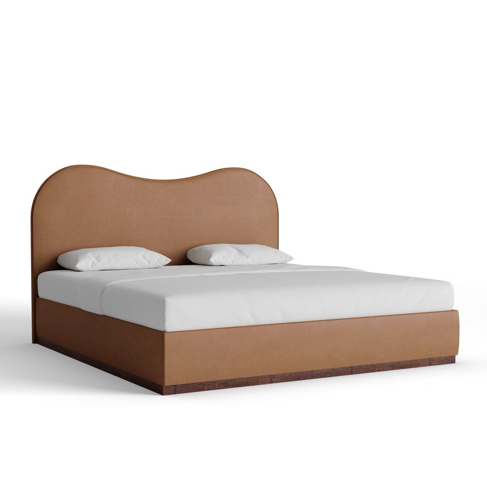 King honey velvet custom on white background