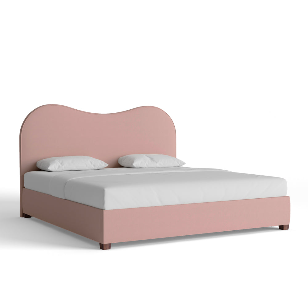 King quartz velvet custom on white background