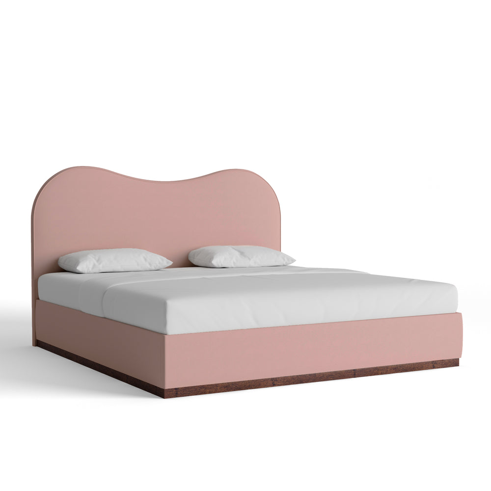 King quartz velvet custom on white background