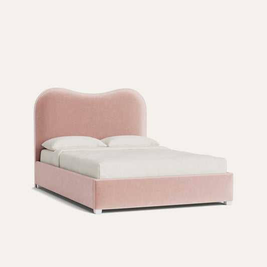 FEATURED: Shown in Queen / Tapered Legs / Flour / Snow Welt