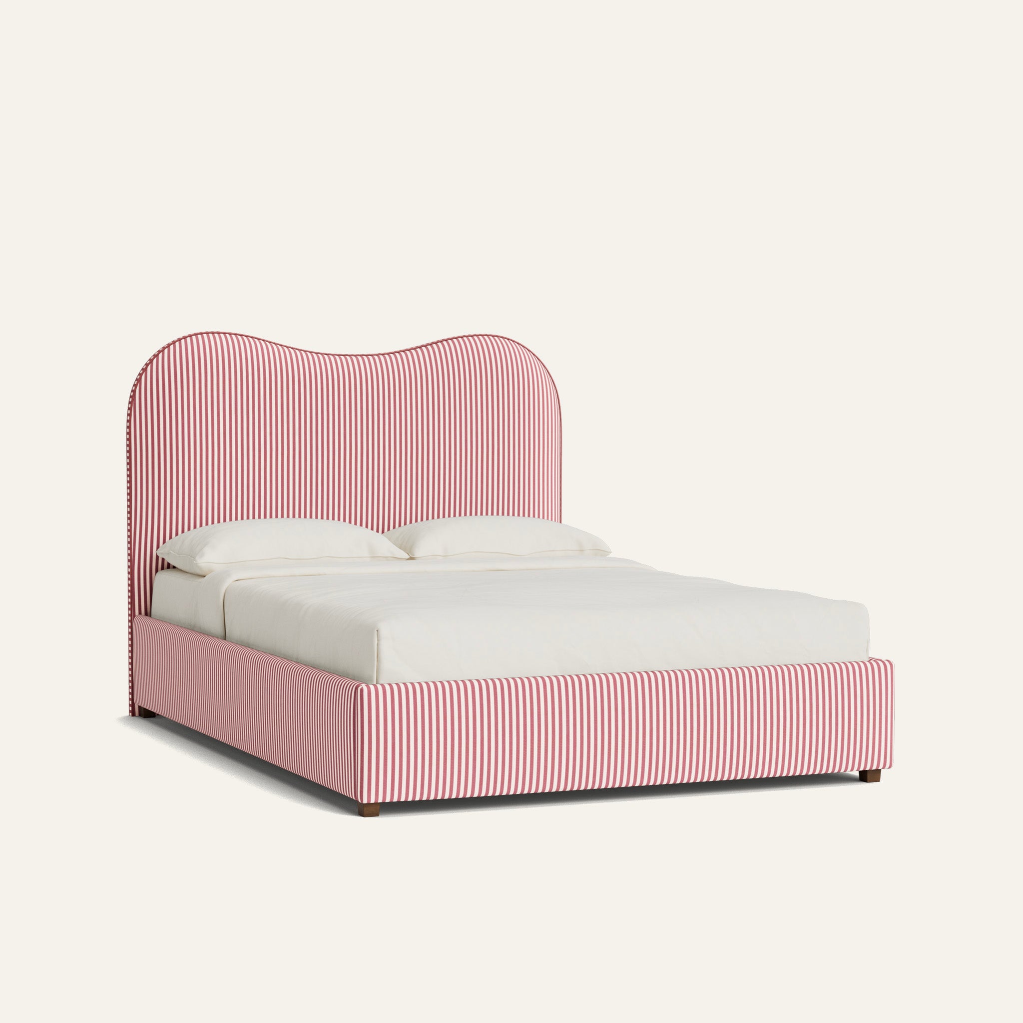 FEATURED: Queen / Wood Base / Tobacco / Cherry Welt