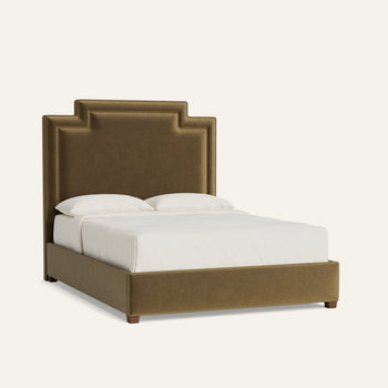 FEATURED: Shown in Queen / 11" Rails / Tobacco / Self Welt