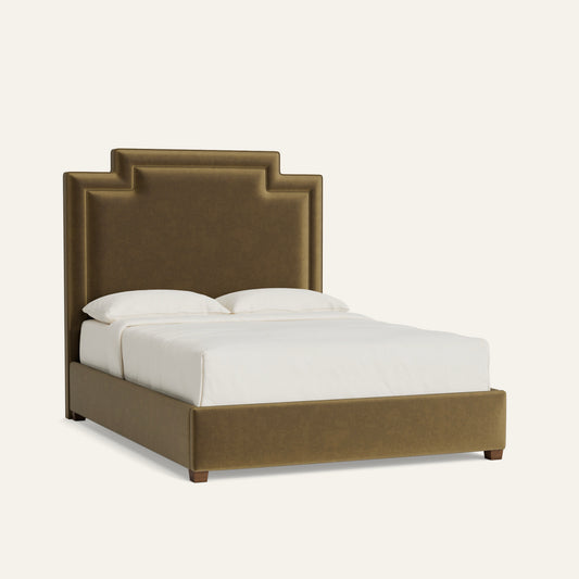 FEATURED: Shown in Queen / 11" Rails / Tobacco / Self Welt