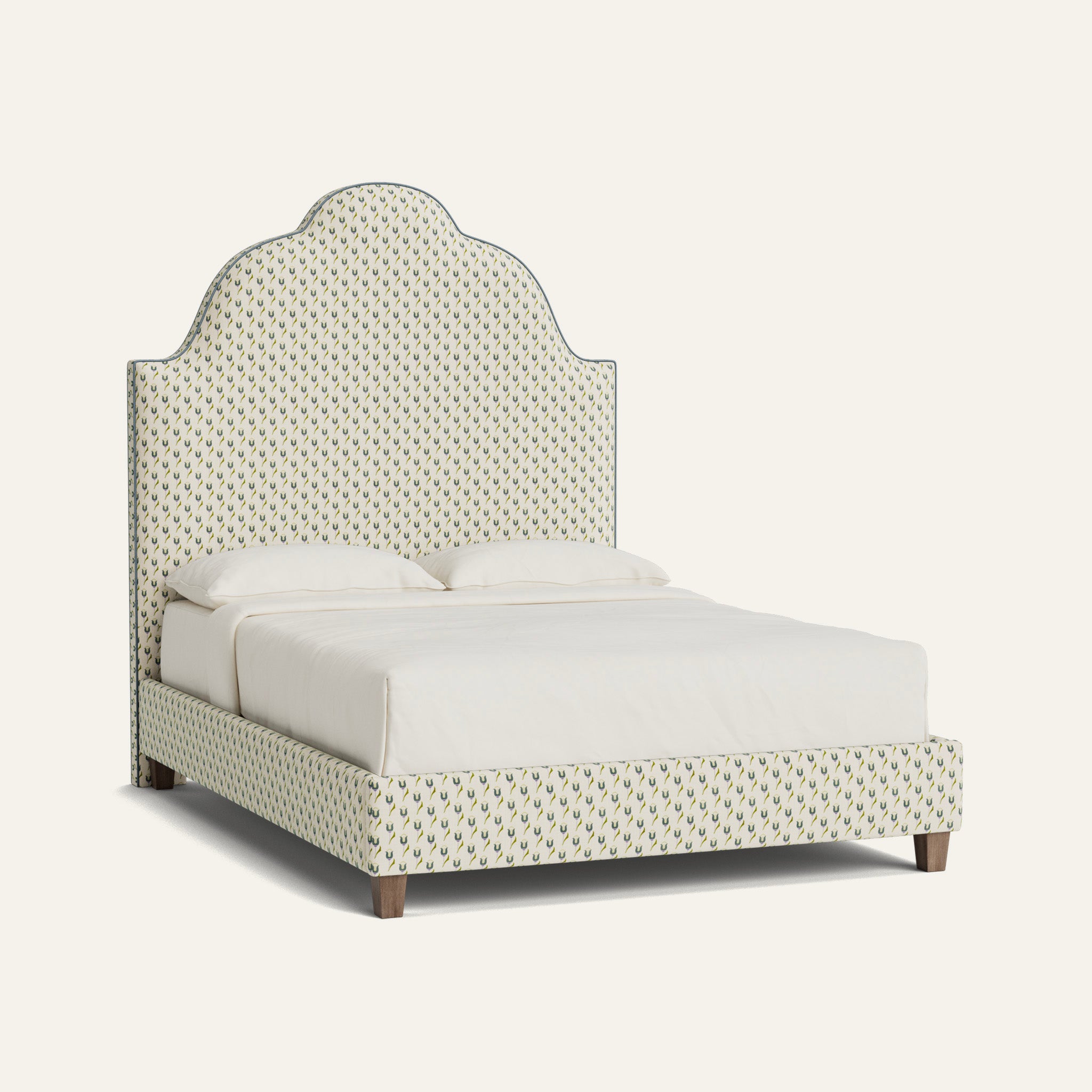 FEATURED: Shown in Queen / 9" Rails / Smoke / Harbor Welt