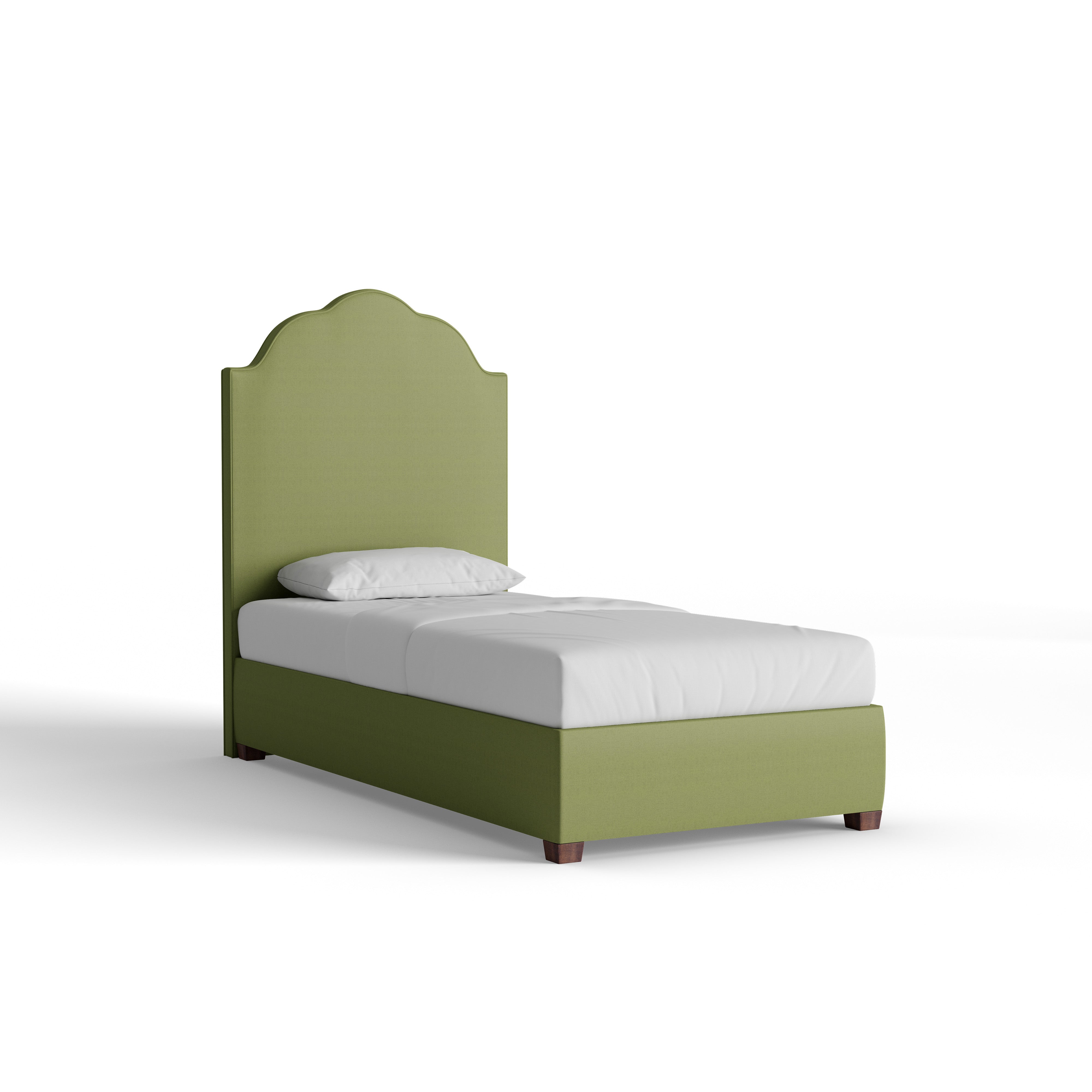 Regina Solid Linen Bed - Thumbnail 5
