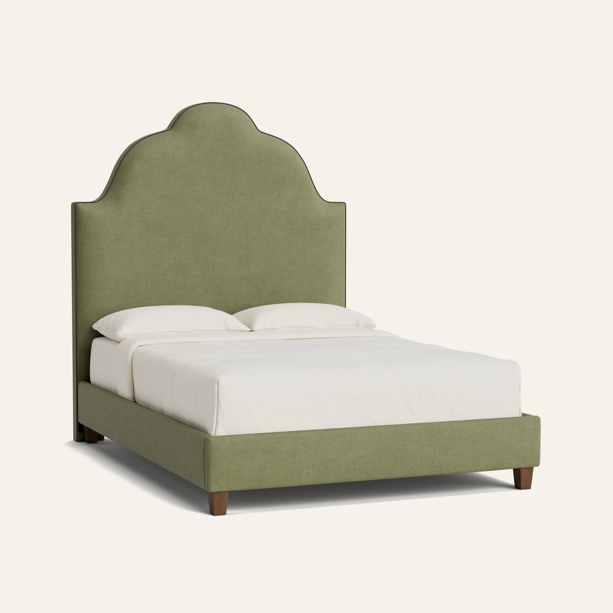 Regina Solid Linen Bed