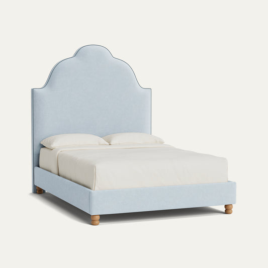 FEATURED: Queen / 9" Rails / Rounded / Oak / Harbor Welt