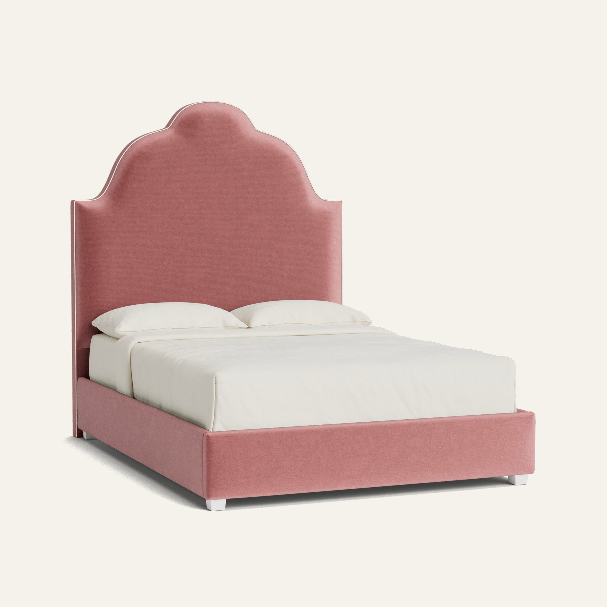 FEATURED: Shown in Queen / 11" Rails / Flour / Snow Welt