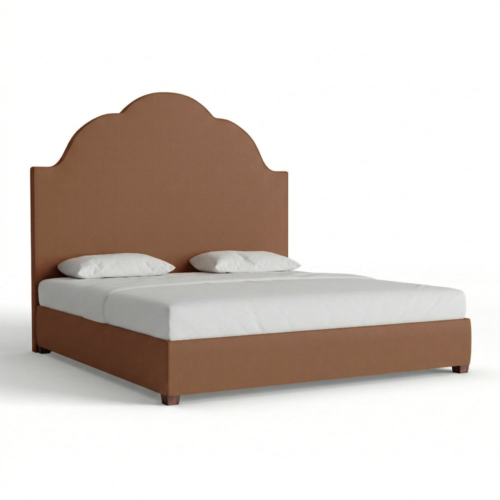 King honey velvet custom on white background