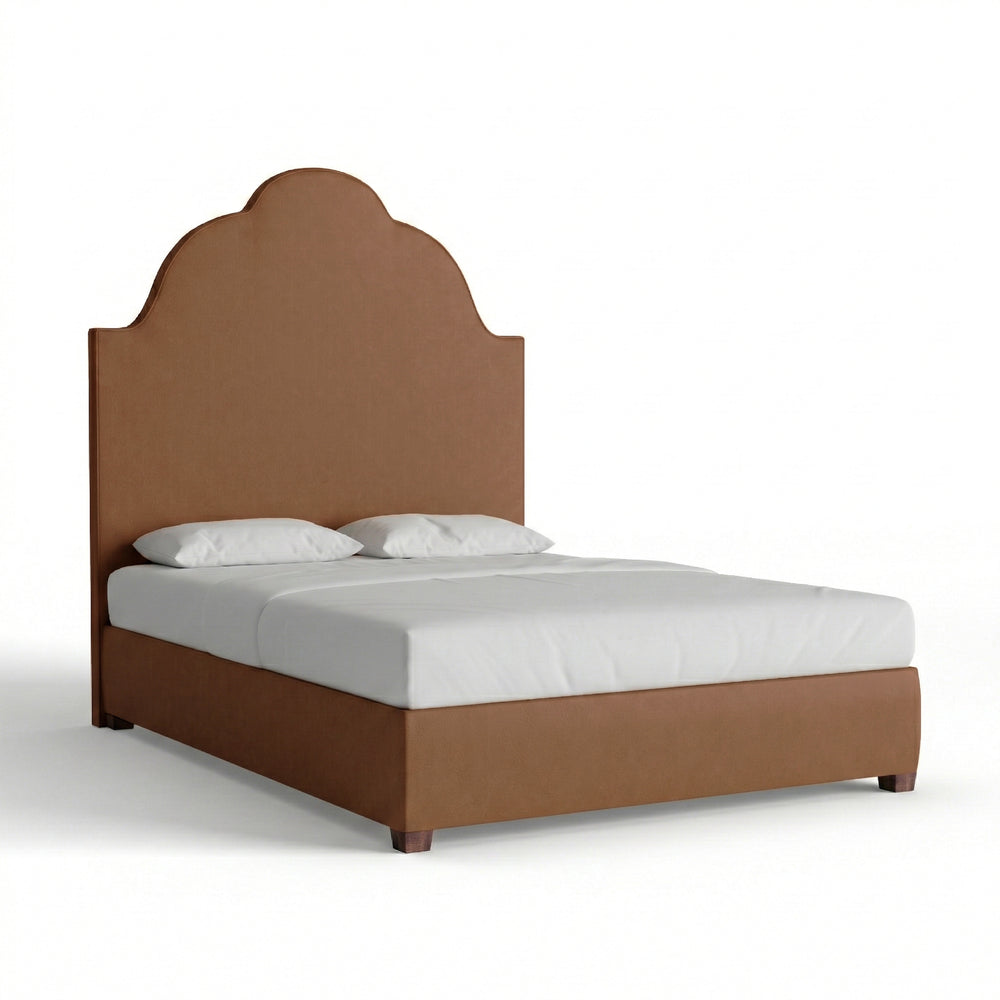 FEATURED: Shown in Queen / 11" Rails / Tobacco / Self Welt