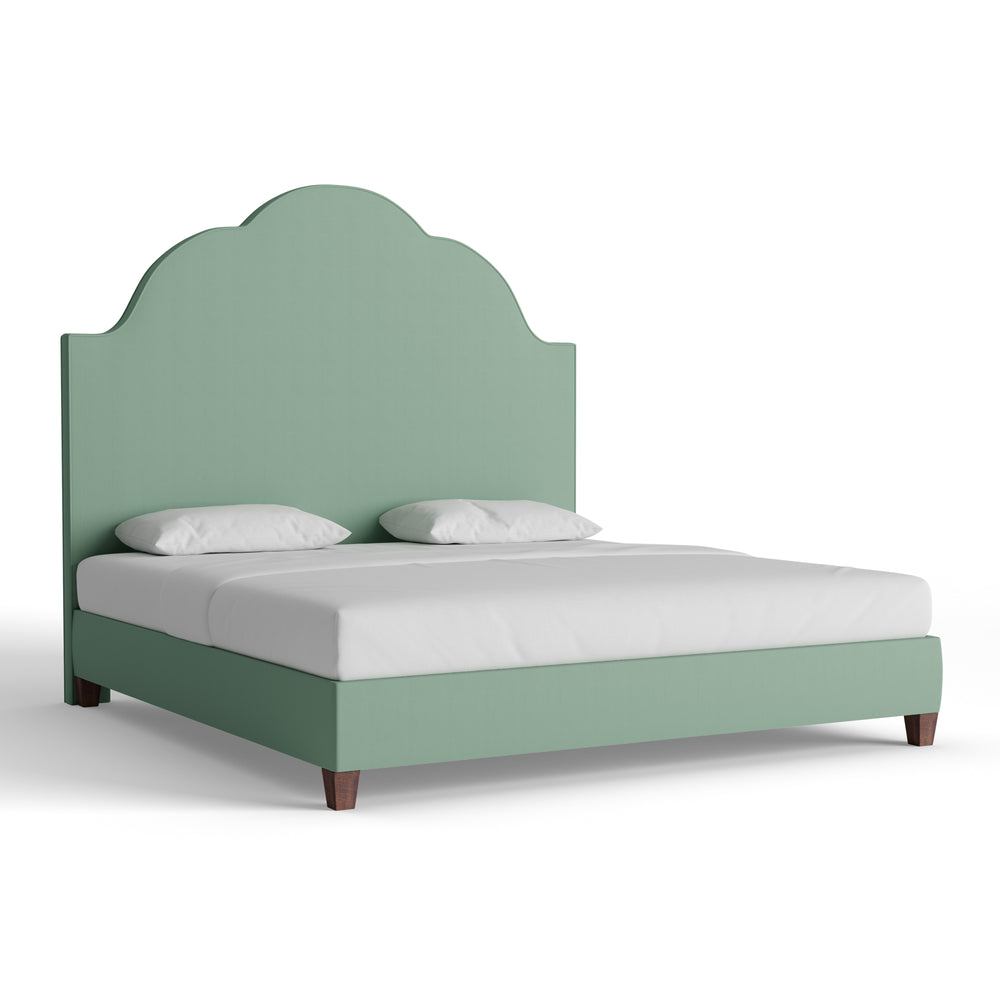 King sea salt velvet custom on white background