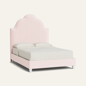 FEATURED: Shown in Queen / 9" Rails / Flour / Self Welt