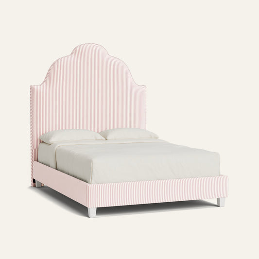 FEATURED: Shown in Queen / 9" Rails / Flour / Self Welt