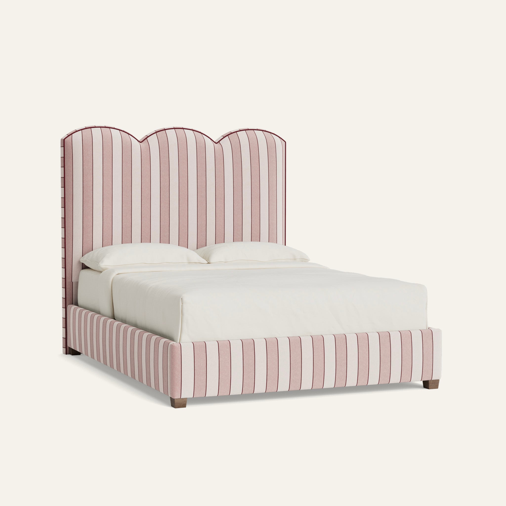 FEATURED: Shown in Queen / 11" Rails / Smoke / Raspberry Welt