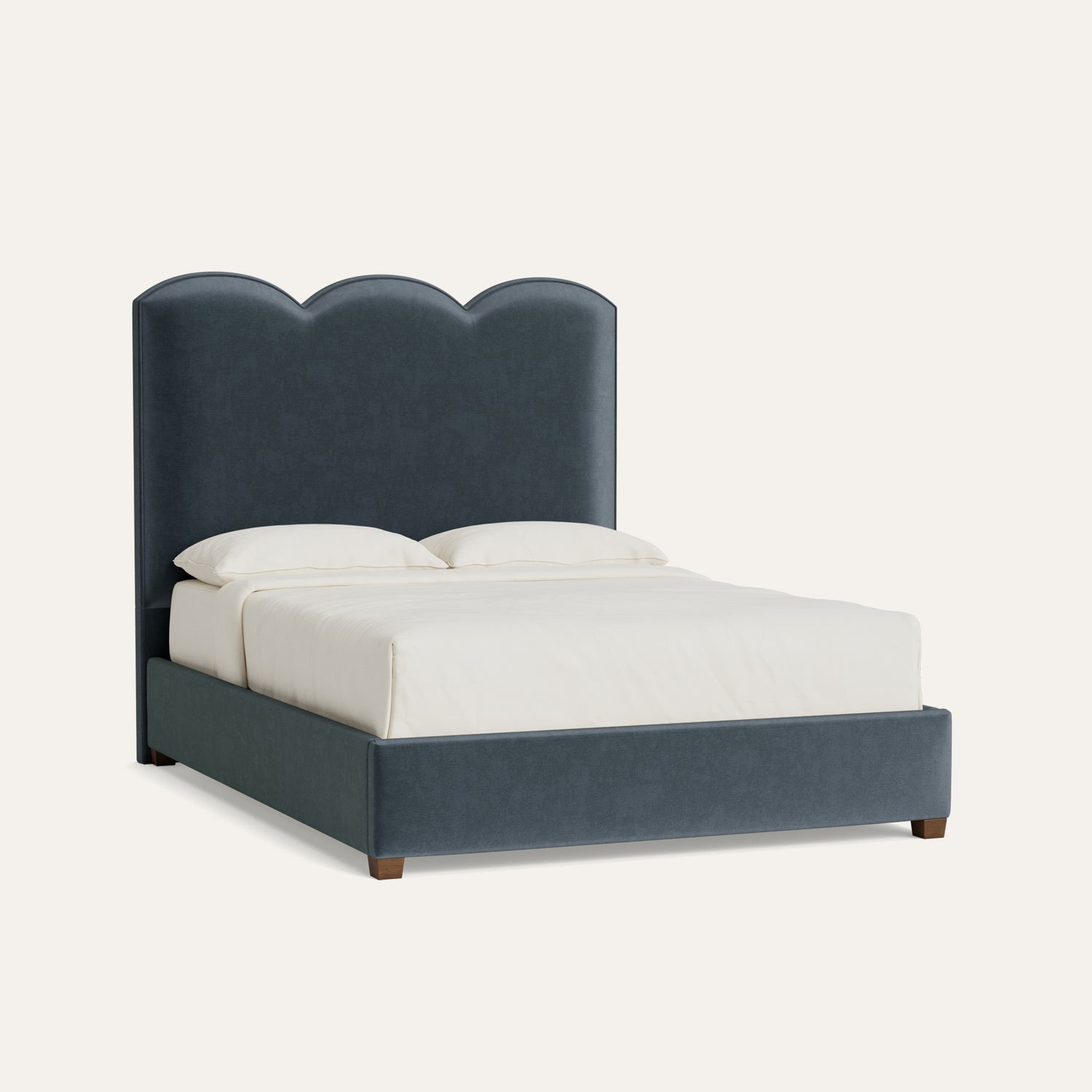 FEATURED: Shown in Queen / 11" Rails / Walnut / Self Welt