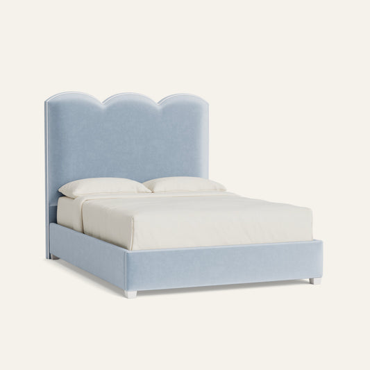 FEATURED: Shown in Queen / 11" Rails / Flour / Snow Welt