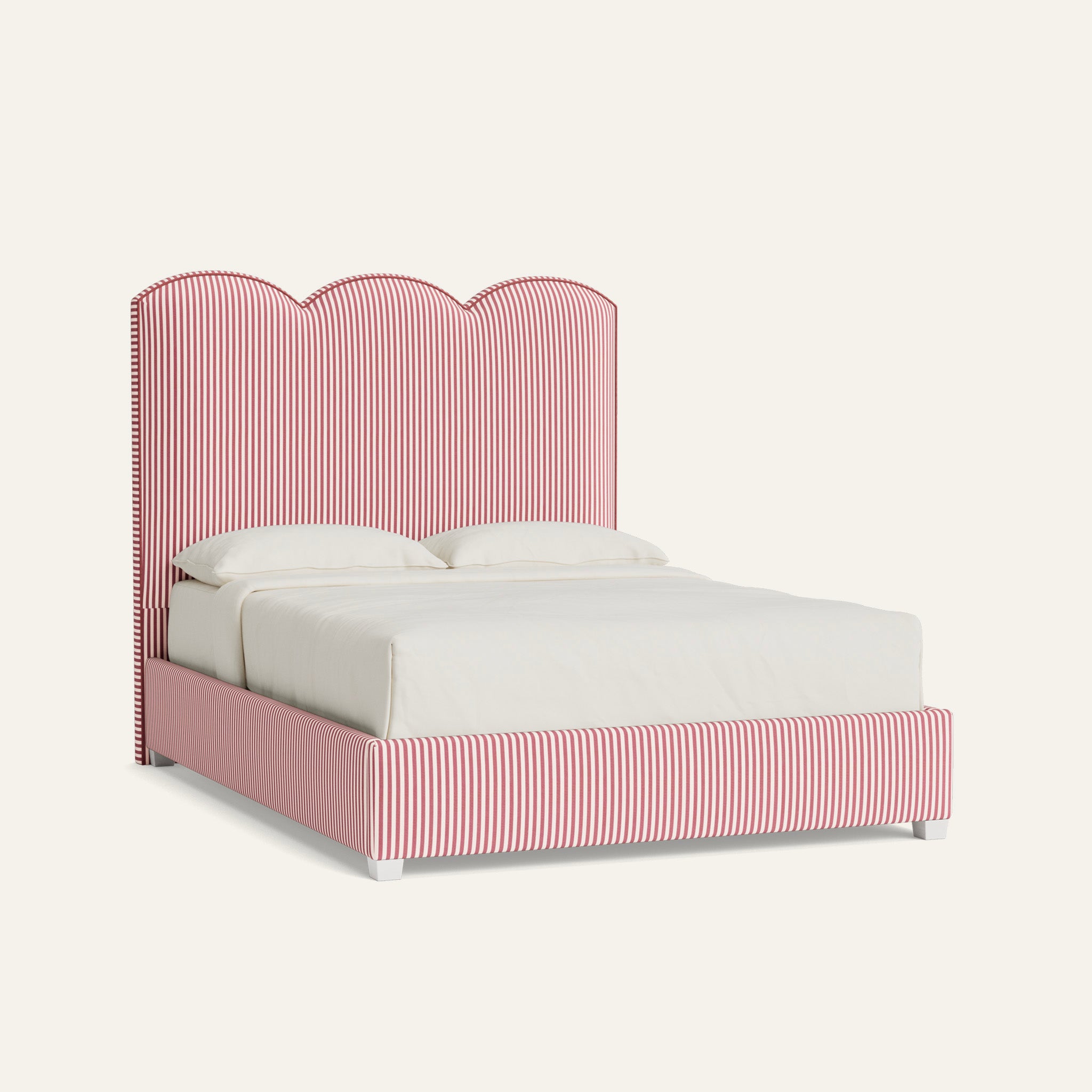 FEATURED: Shown in Queen / 11" Rails / Flour / Cosmo Welt