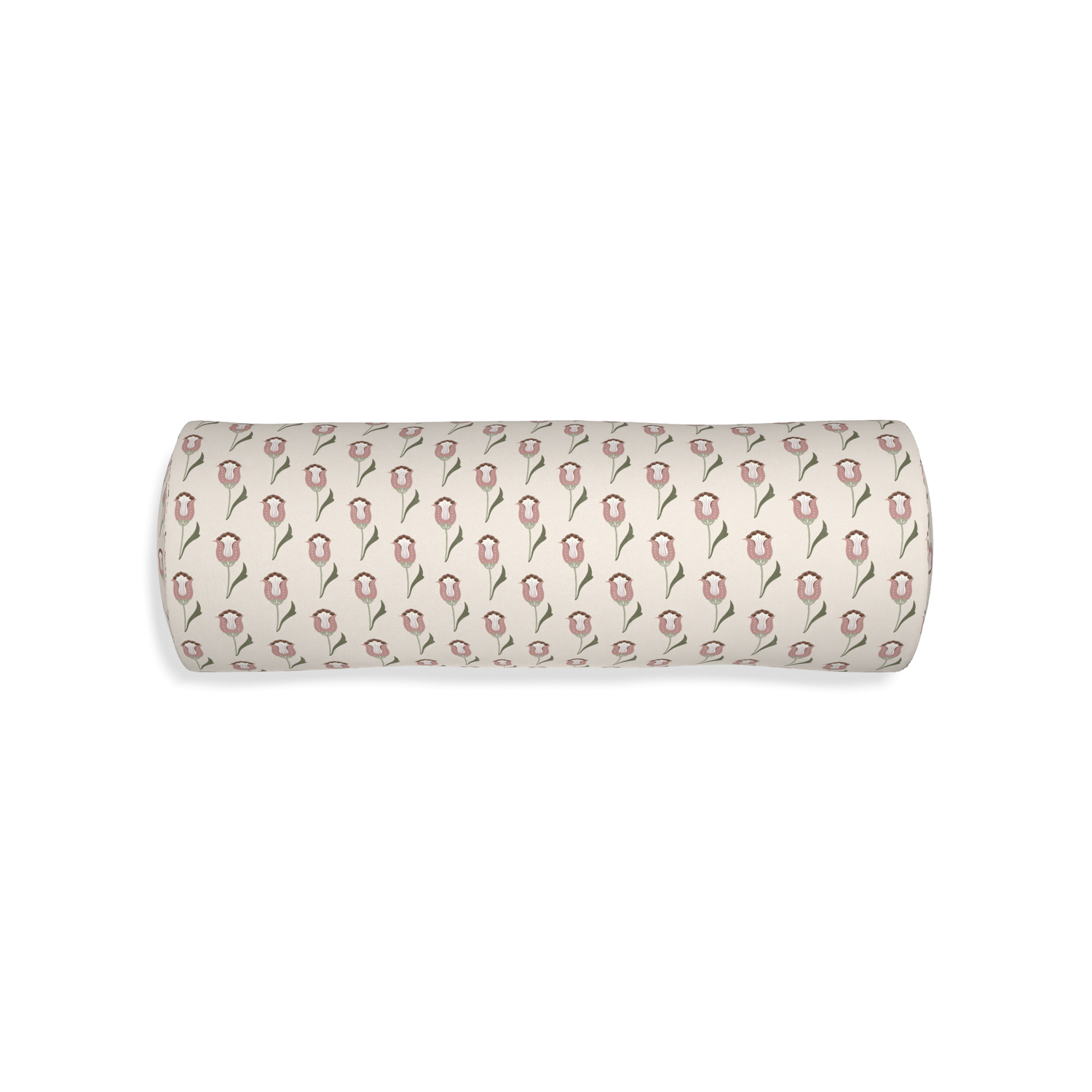 abstract floral pink bolster 