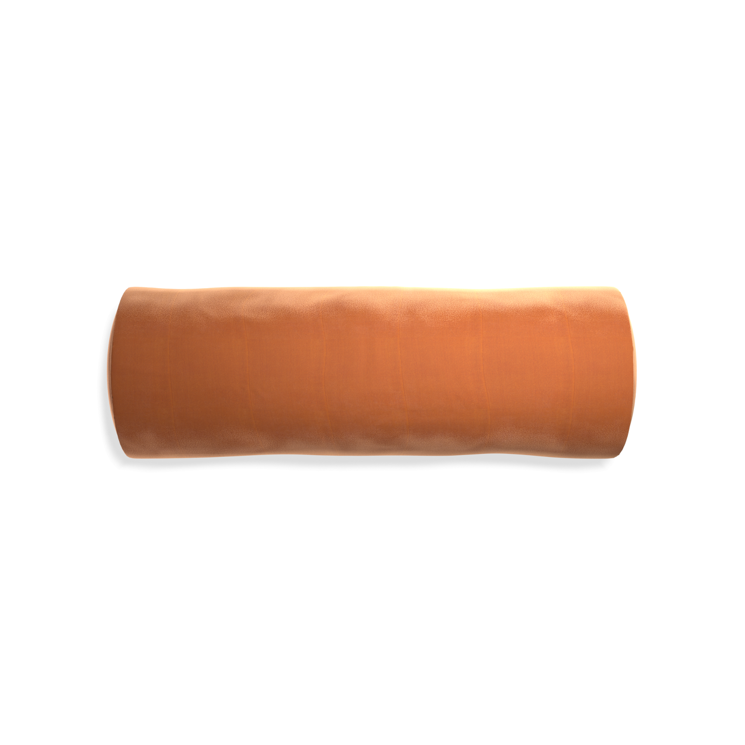 Bolster autumn velvet custom coralpillow with none on white background