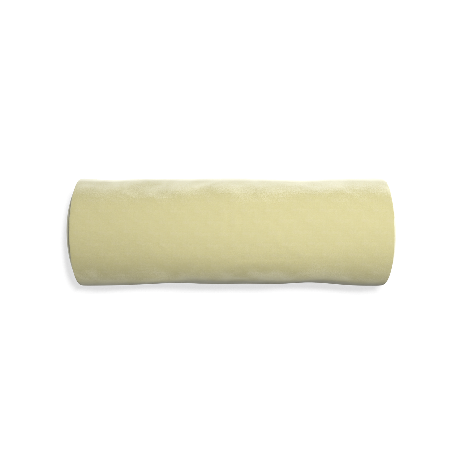 Bolster pear velvet custom pillow with none on white background