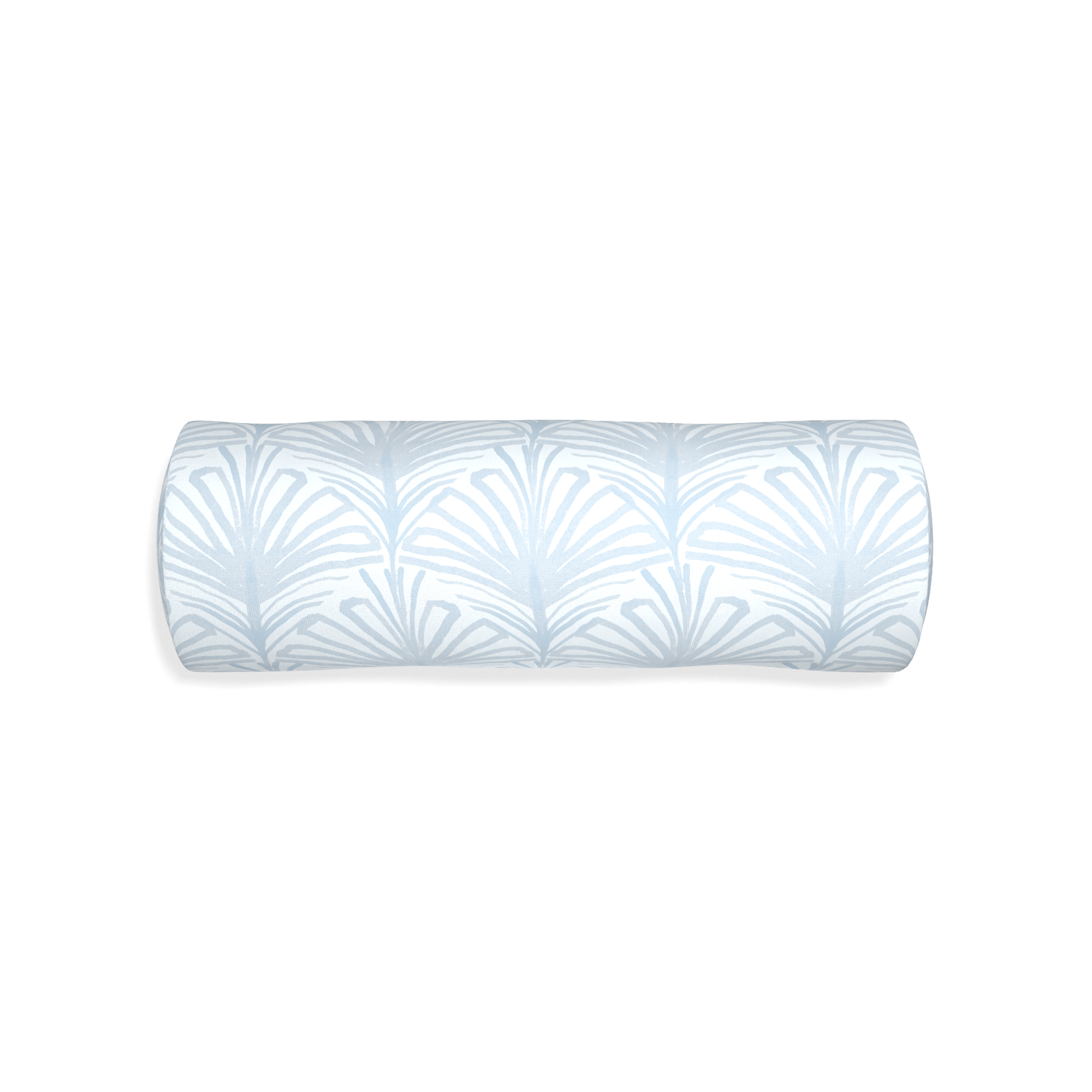 Bolster suzy sky custom sky blue palmpillow with none on white background