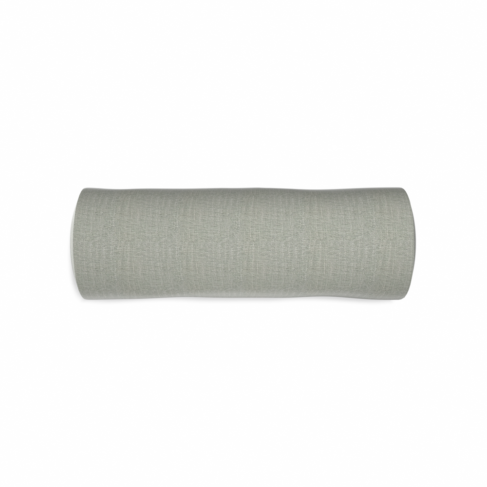 Bolster sea salt custom pillow with n on white background