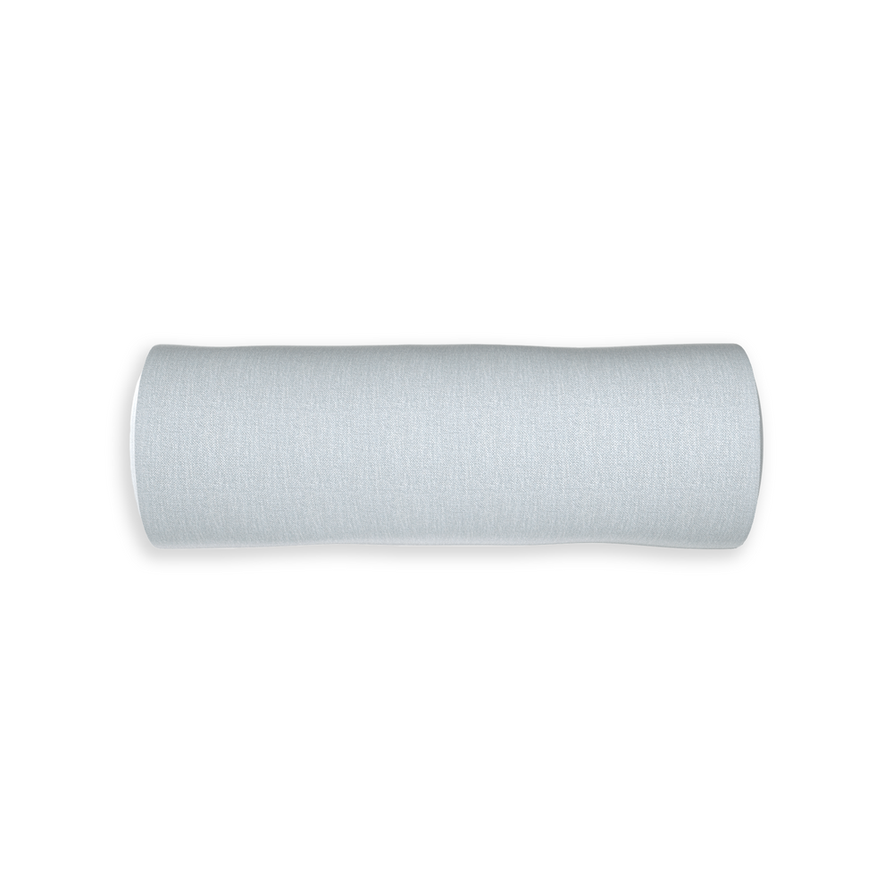 Bolster sky custom pillow with n on white background