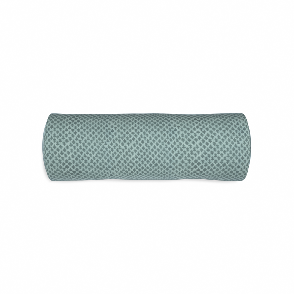 Bolster quinn baltic custom pillow with n on white background