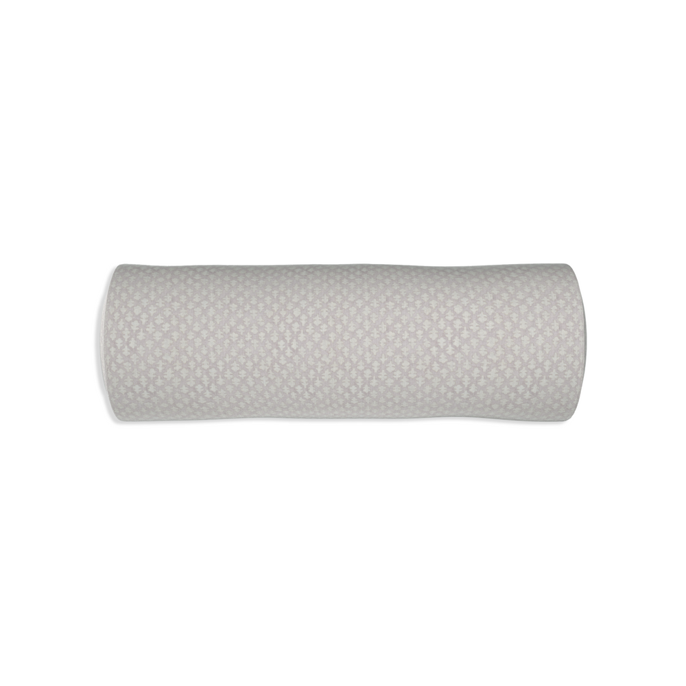 Bolster quinn wisteria custom pillow with n on white background