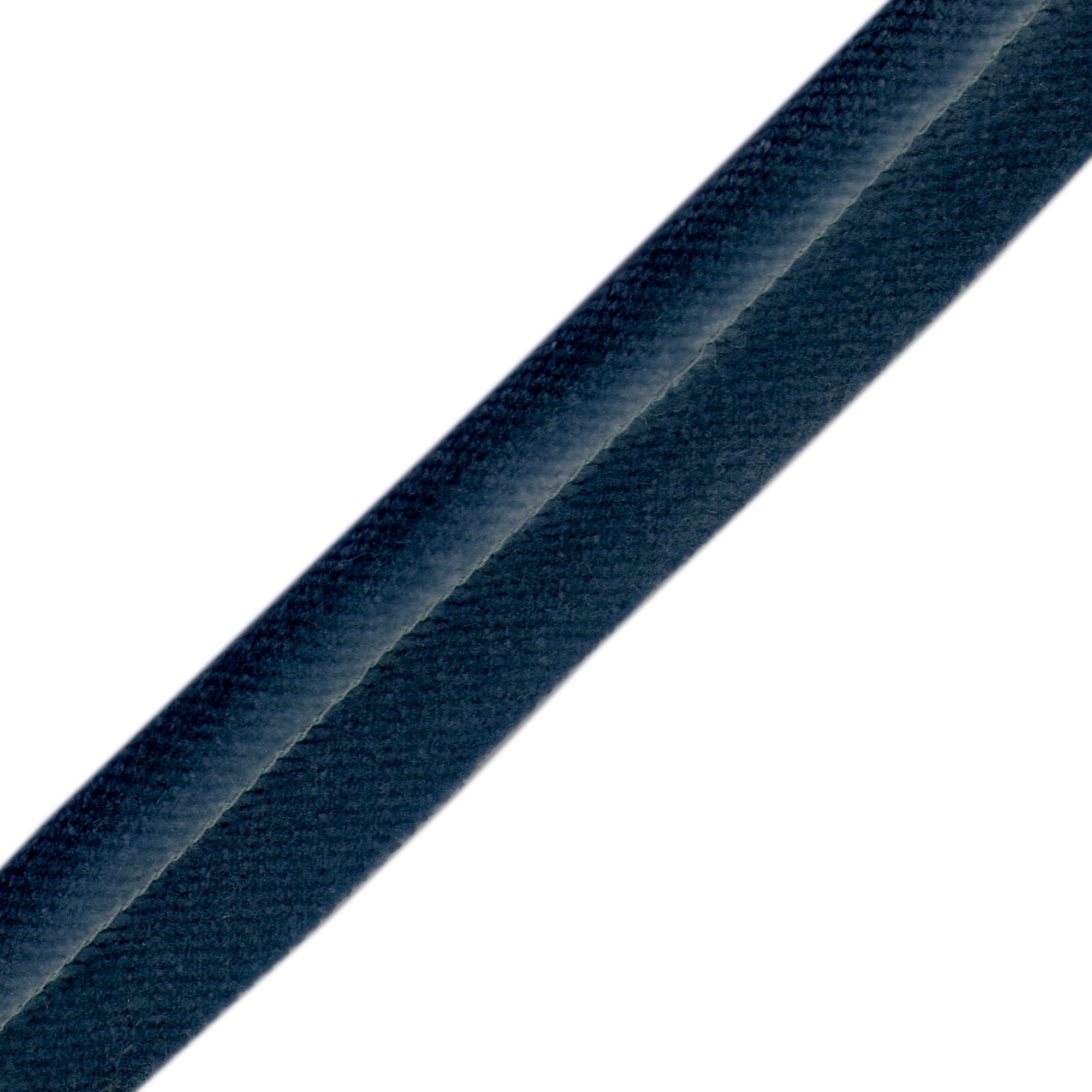 Navy Velvet Piping Sample | Pepper Home