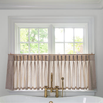 FEATURED: Shown in Pinch Pleat