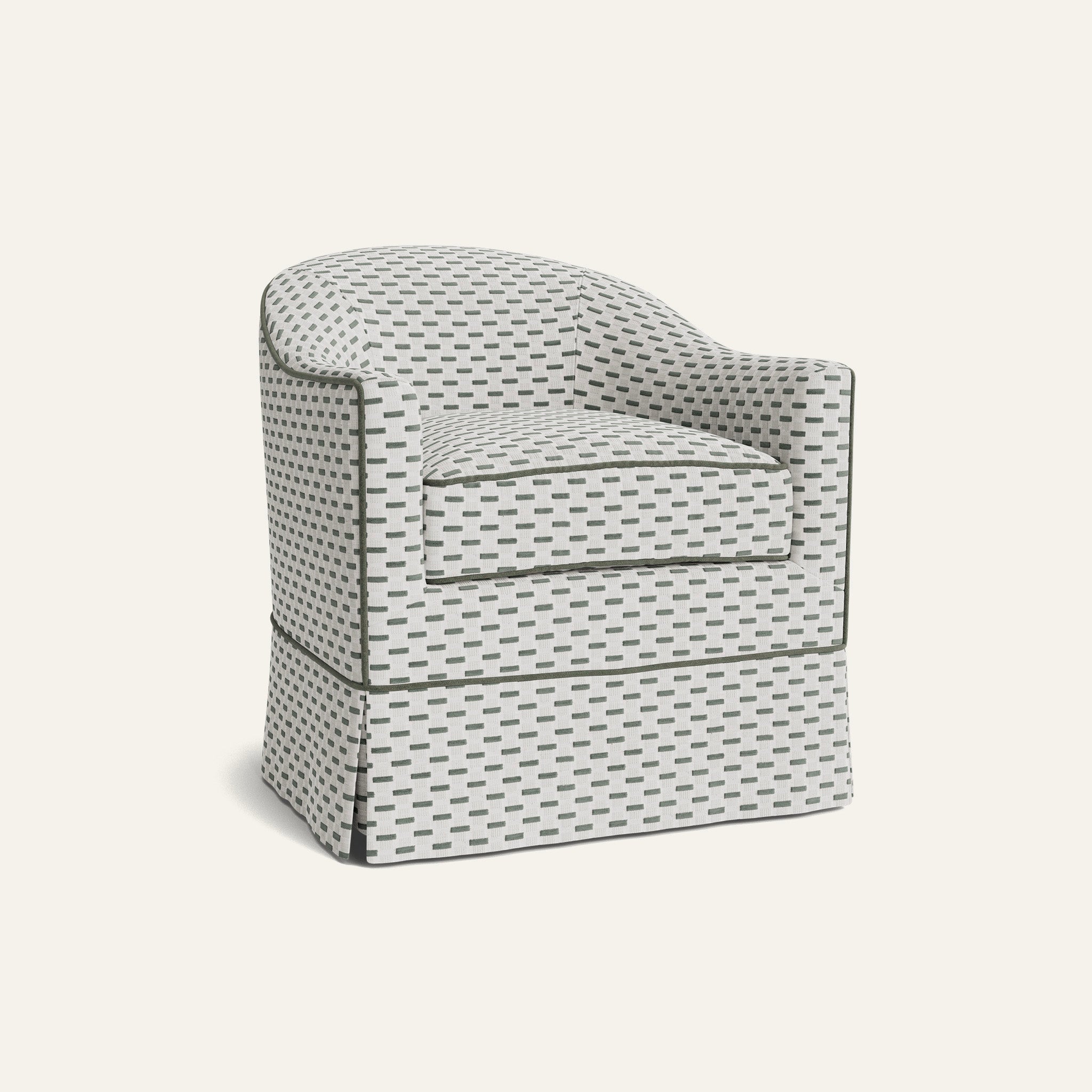 FEATURED: Shown in Kick Pleat Skirt / Fern Velvet Welt