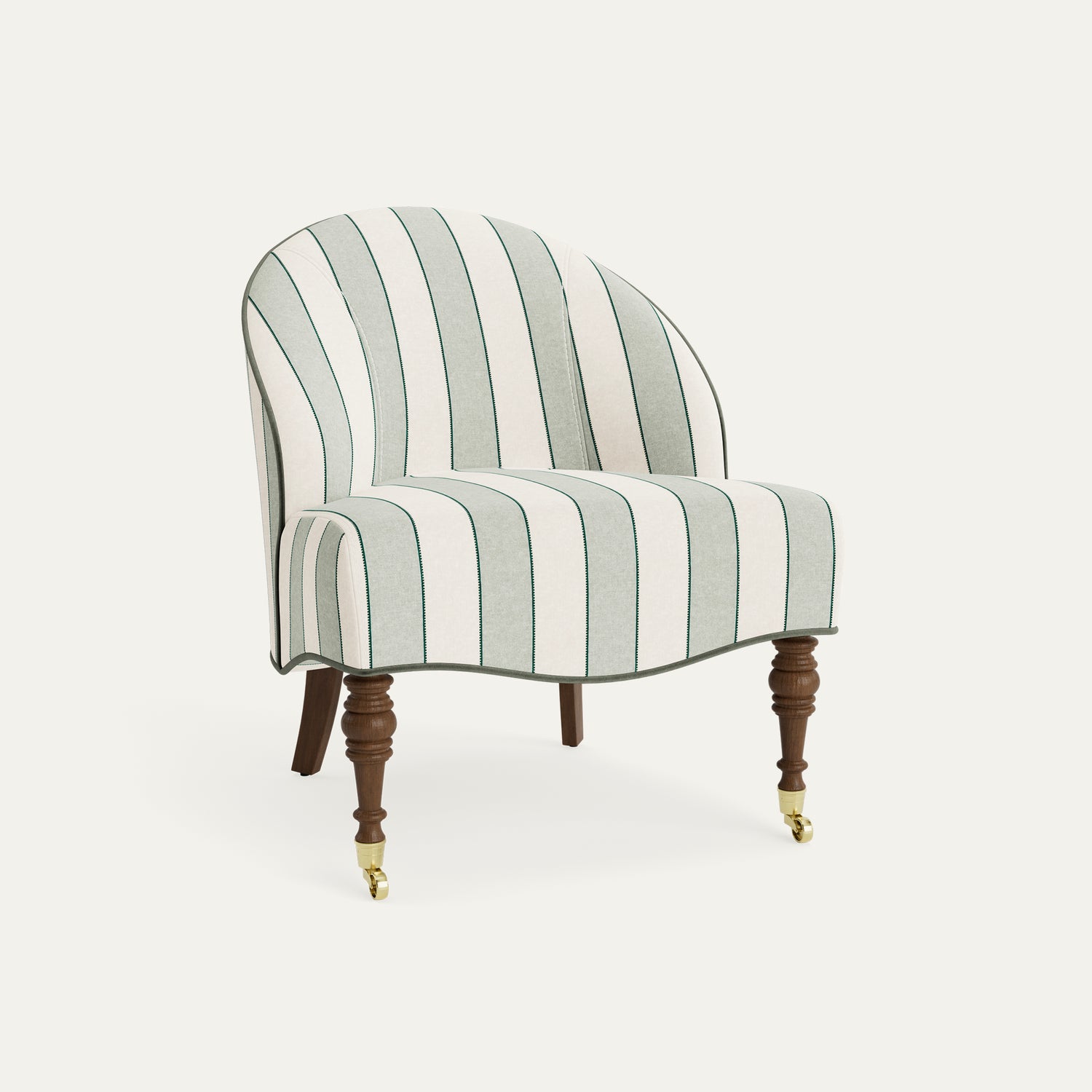 FEATURED: Shown with Tobacco / Fern Velvet Welt