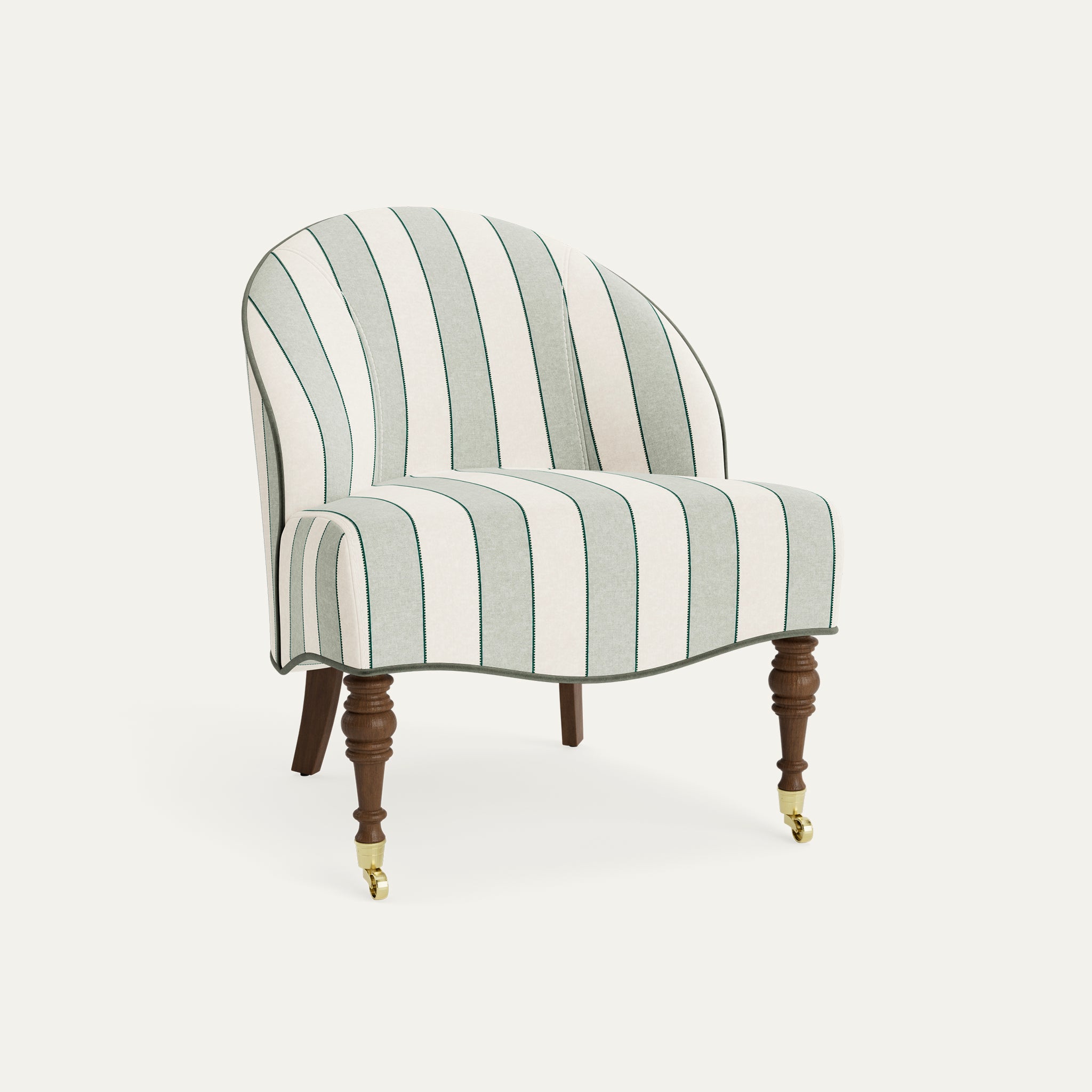 FEATURED: Shown with Tobacco / Fern Velvet Welt