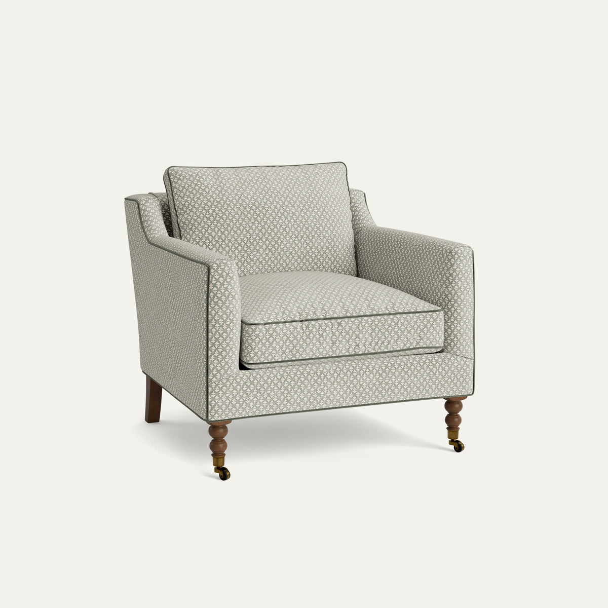 FEATURED: Shown with Tobacco / Fern Velvet Welt