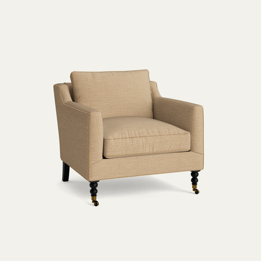 FEATURED: Shown with Ebony / Camel Velvet Welt