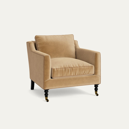 FEATURED: Shown with Ebony / Honey Velvet Welt