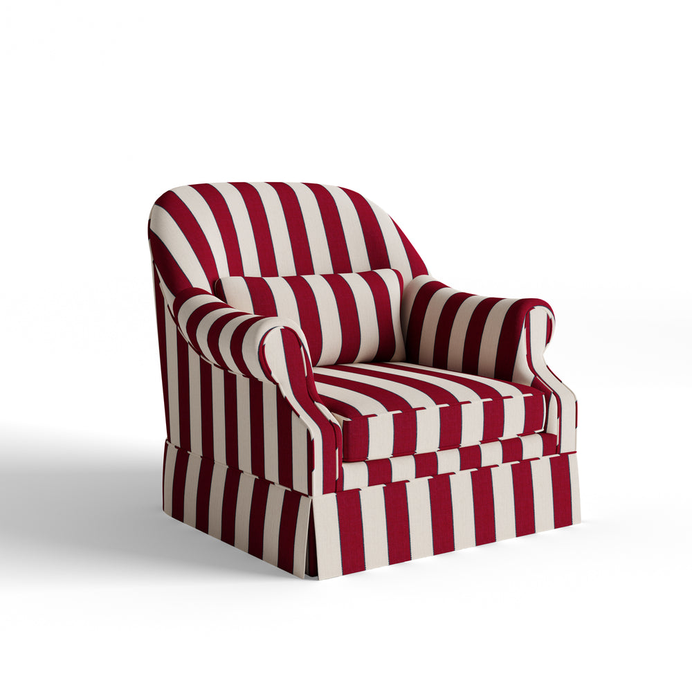   florence bordeaux custom on white background