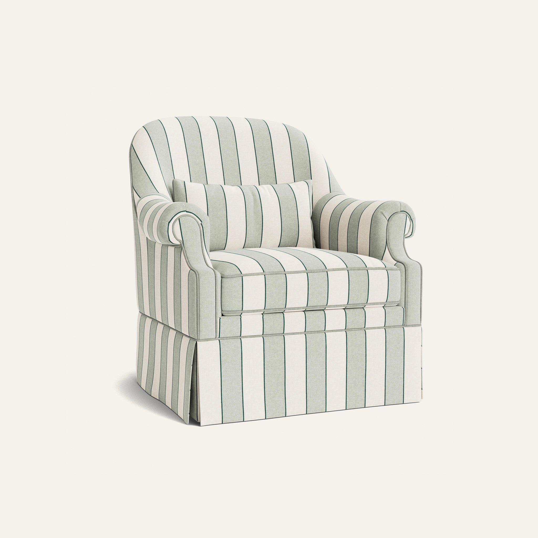 Florence Eucalyptus Custom Dorothy Chair - Thumbnail 3