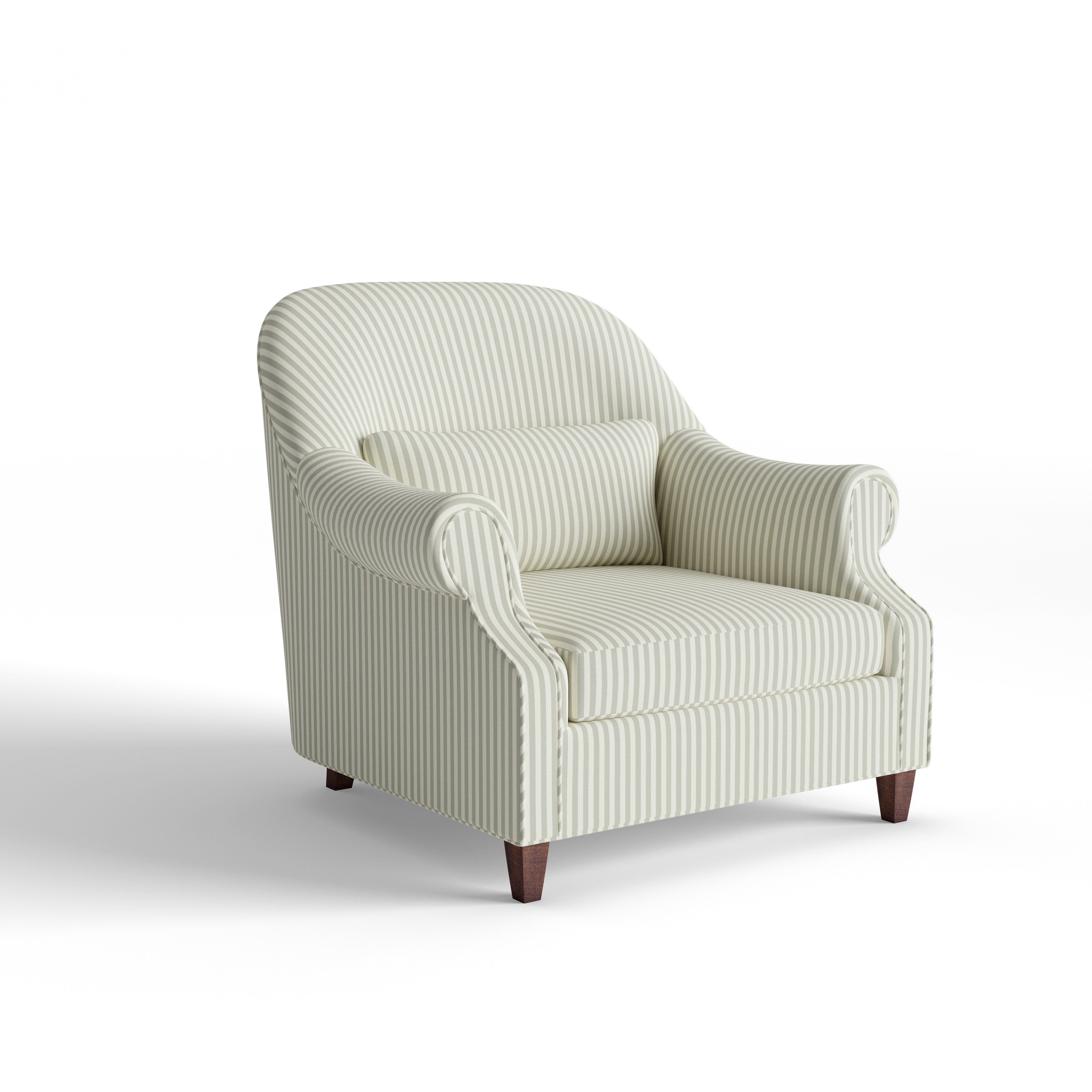 Louisa Camel Vertical Custom Dorothy Chair - Thumbnail 3