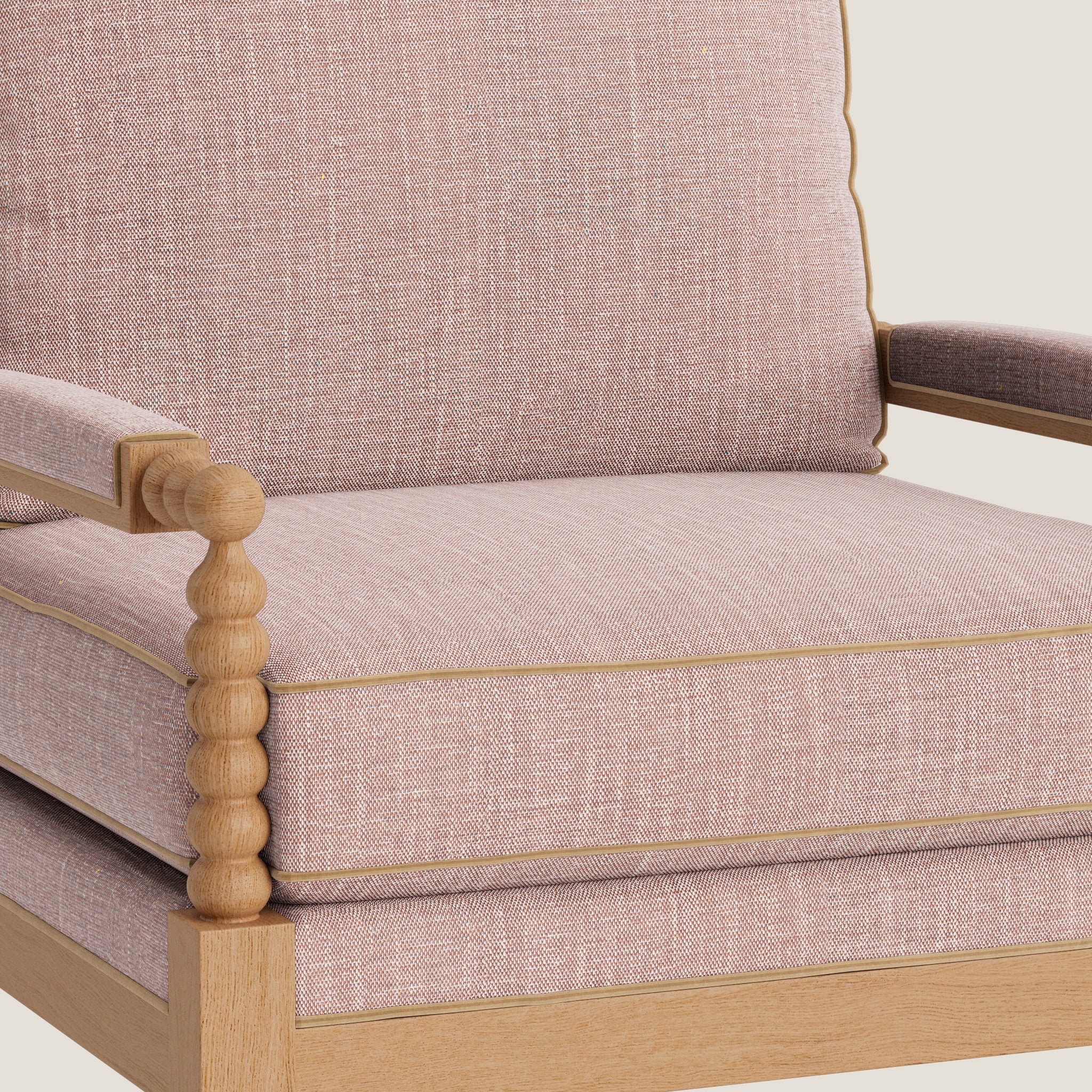 FEATURED: Shown with Oak / Camel Velvet Welt