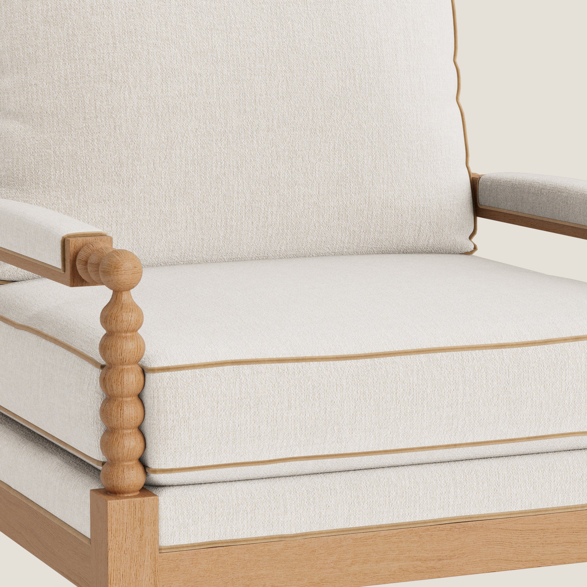 FEATURED: Shown with Oak / Camel Velvet Welt