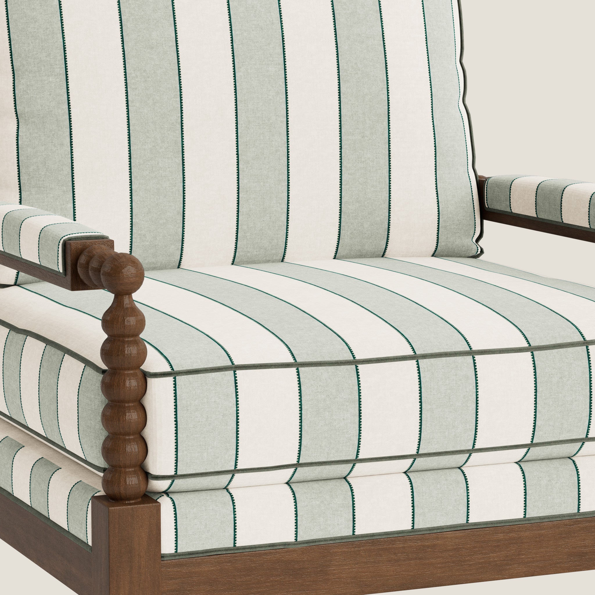 FEATURED: Shown with Tobacco / Fern Velvet Welt