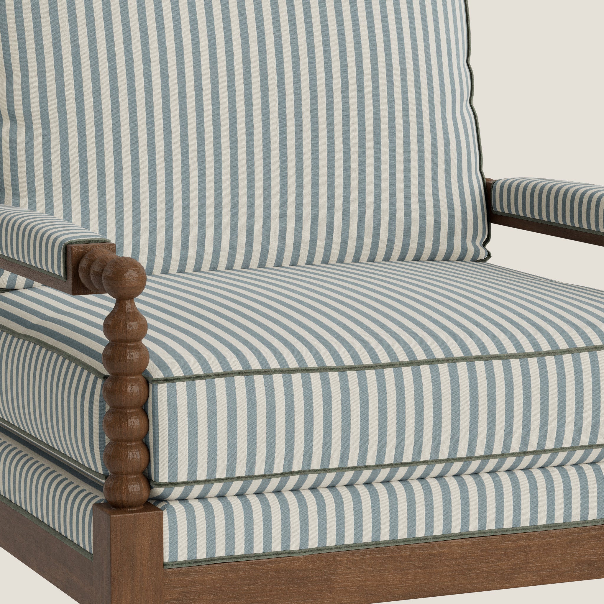 FEATURED: Shown with Tobacco / Fern Velvet Welt