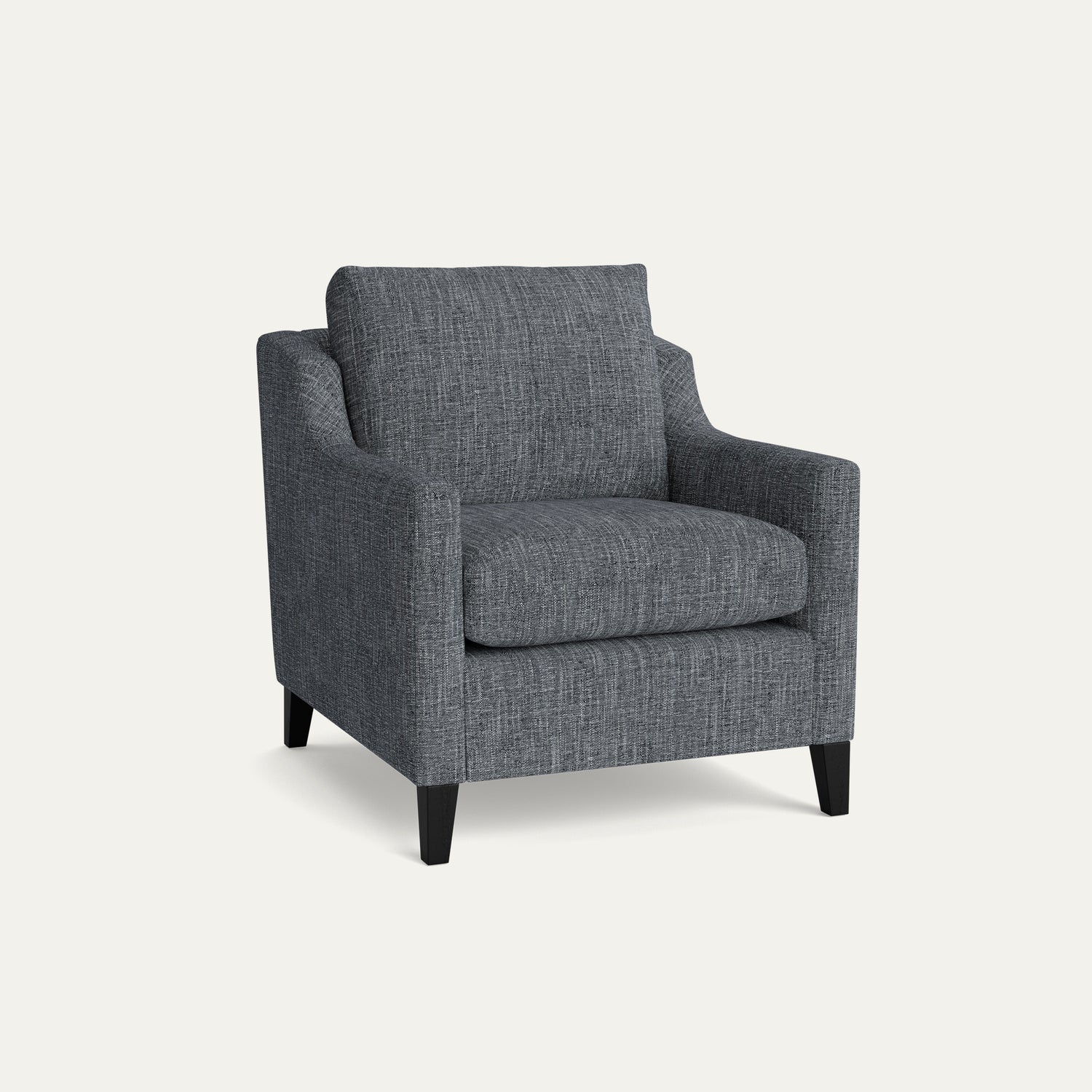 FEATURED: Shown with Legs / Ebony / No Welt